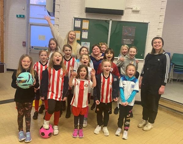 football and music young people Sunderland NESport